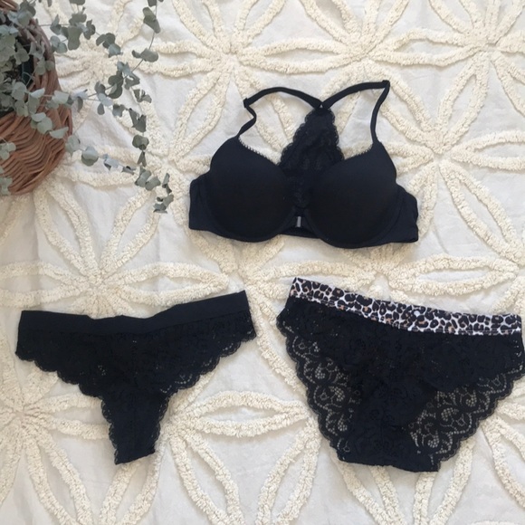 Victoria's Secret Other - NWTO Victoria’s Secret 3 Piece Lingerie Set